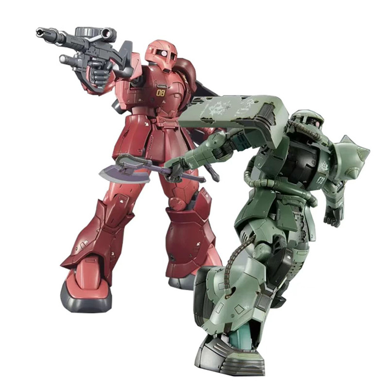 Weimei Hg 1/144 Ms-06F Cucuruz Doan's Zaku Ms-05 Zaku Char Aznable Assembly Model Gift Toy Collectio