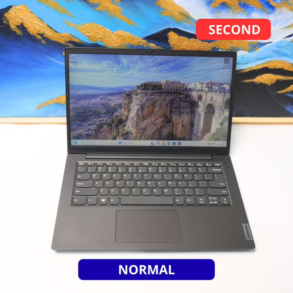 LENOVO 82C6 AMD ATHLON GOLD 3150U 4 GB (14") LAPTOP SECOND ORIGINAL SINAR MUTIARA CELL