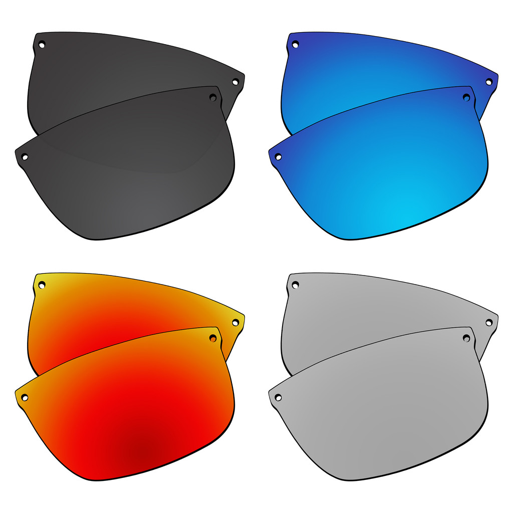 SNARK Polarized Replacement Lenses for Oakley Carbon Blade OO9174 66mm Sunglasses - Multiple oices