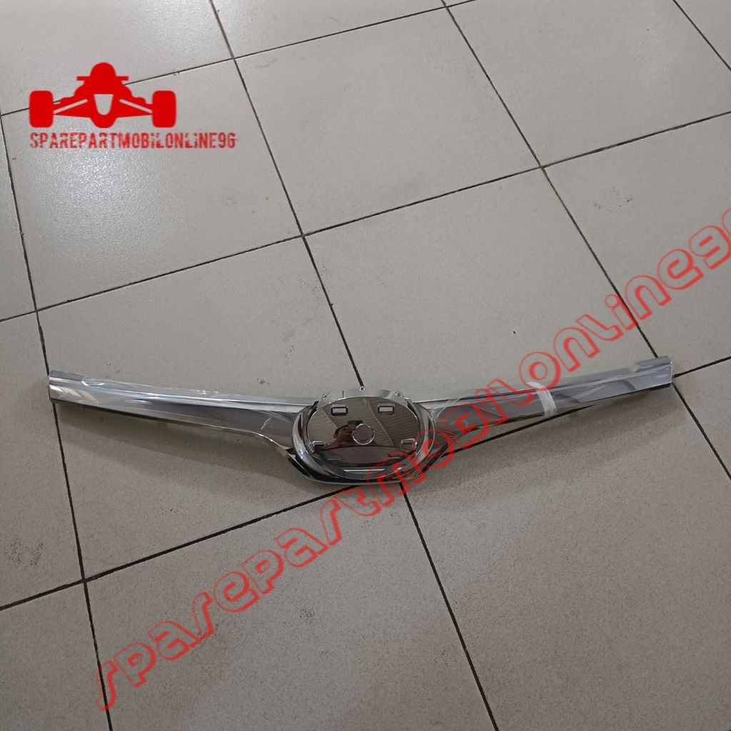 List Grill Kap Mesin Agya 2017 Chrome Asli 53121-BZ370
