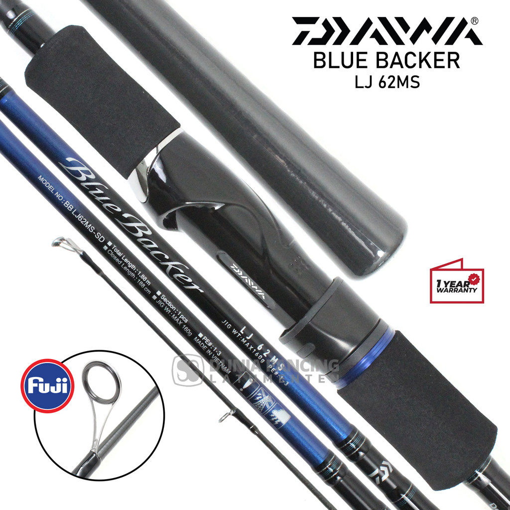Joran One Piece DAIWA BLUE BACKER LJ 2019 | Jigging | Dasaran | DPL