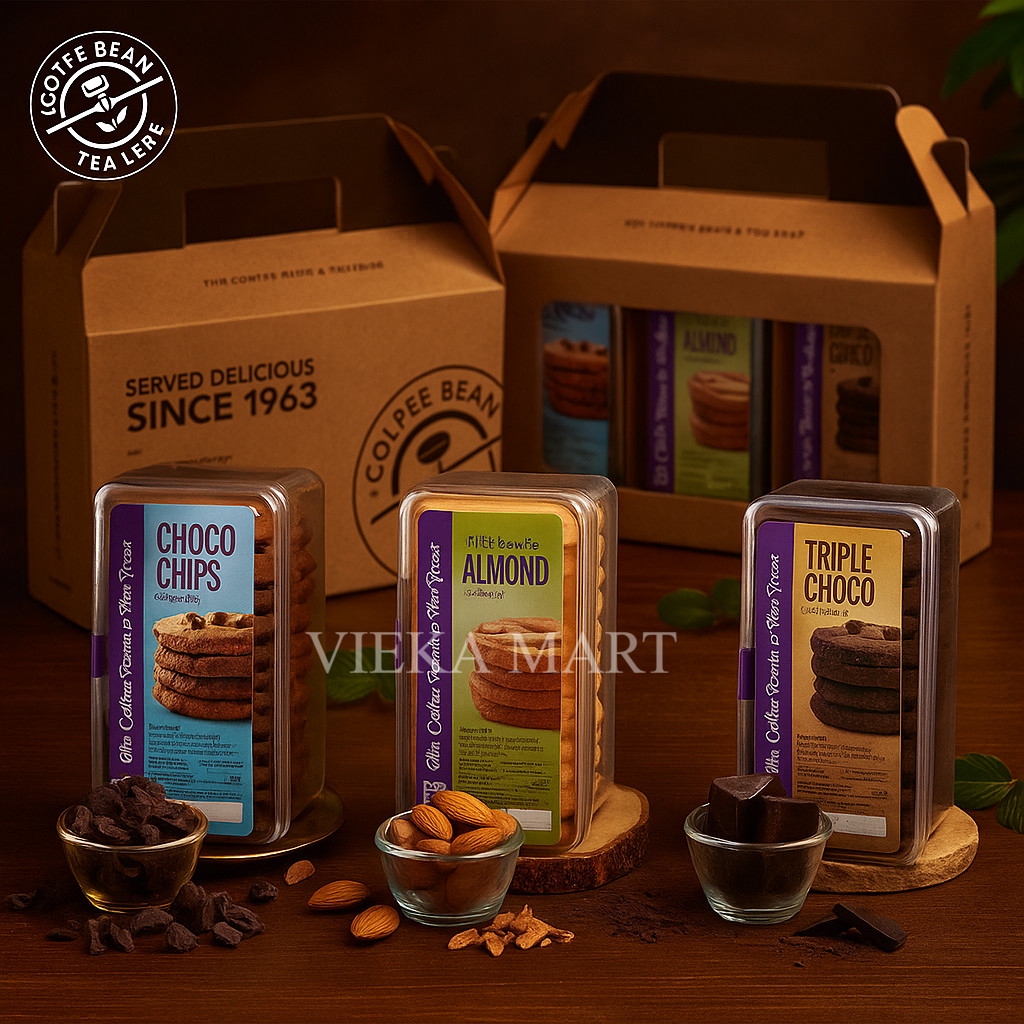 (Six-Six) Cookies The Coffee Bean & Tea Leaf 1 Paket (isi 3)