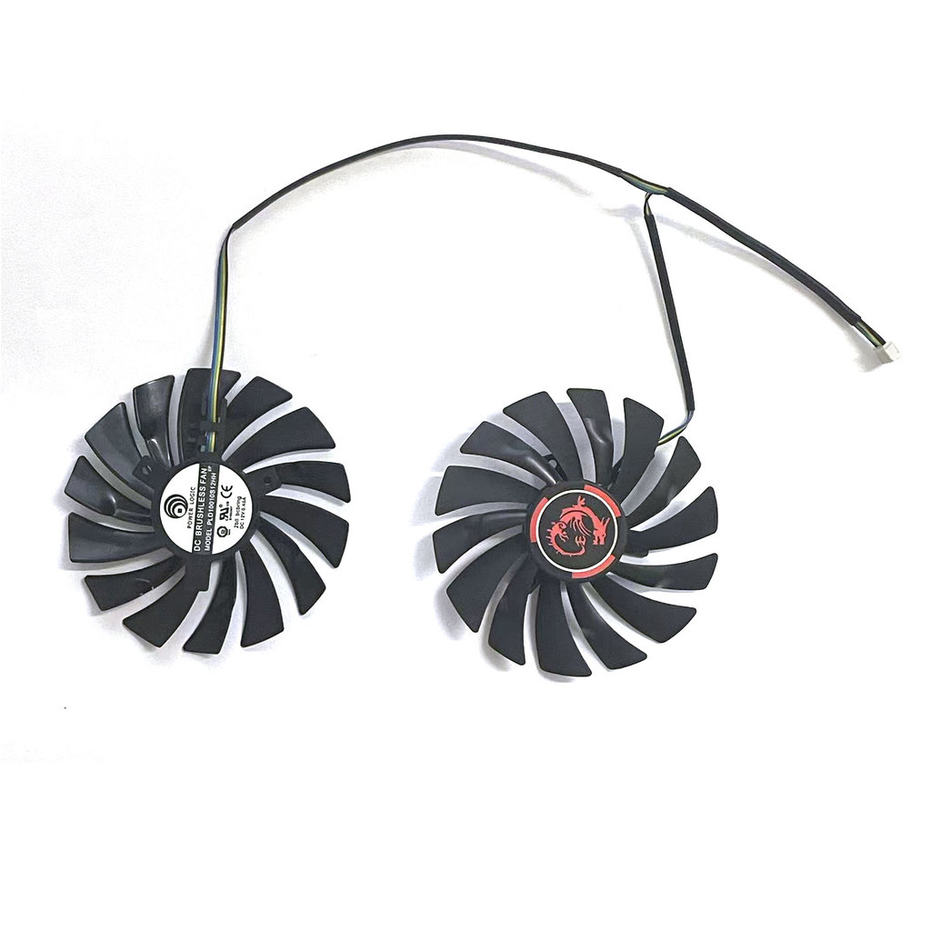 For MSI GeForce GTX 980TI 980 970 960 Gaming Graphics Card Fan 95MM 4PIN PLD10010S12HH GPU Fan