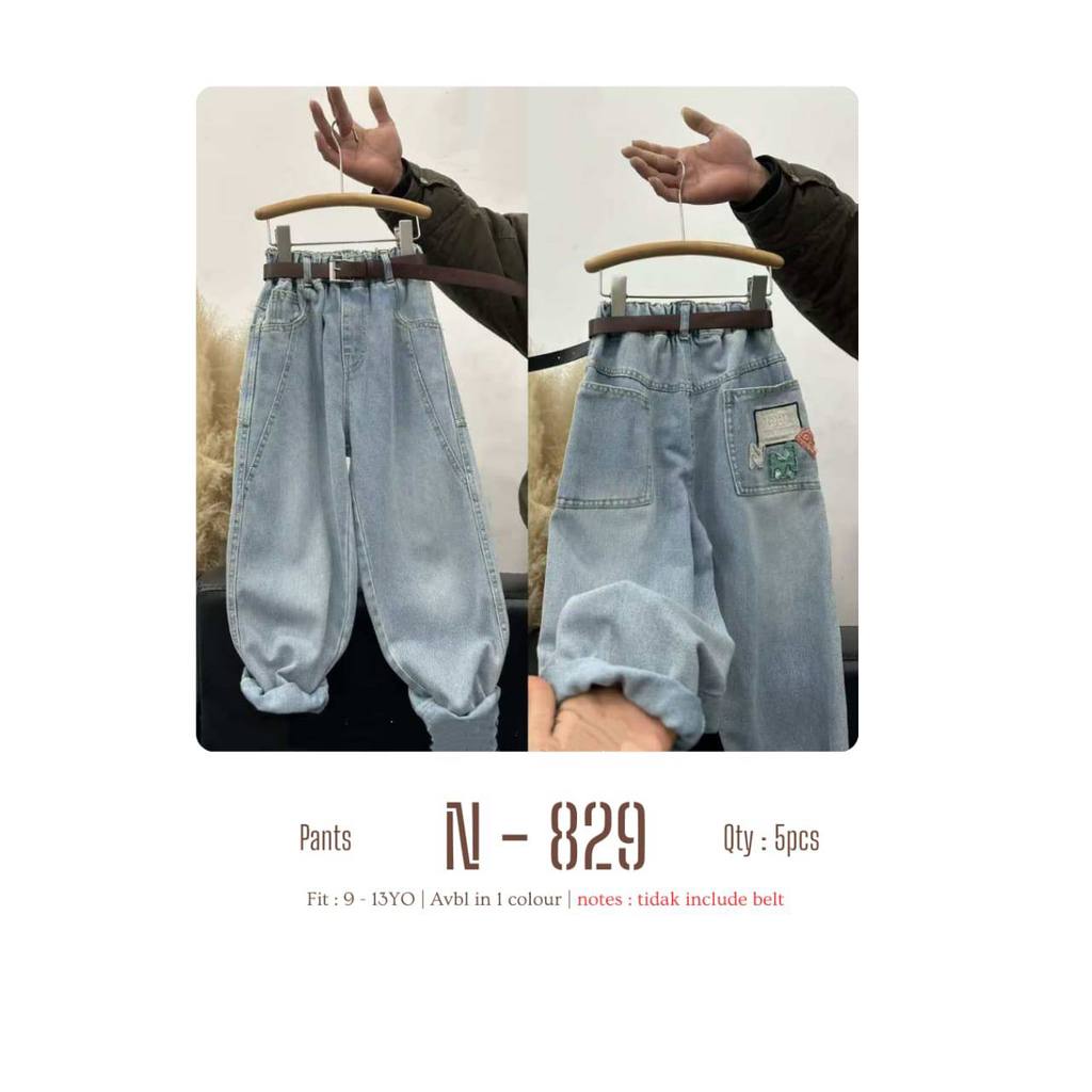 celana jeans anak laki laki tanggung import tanggung / clo031