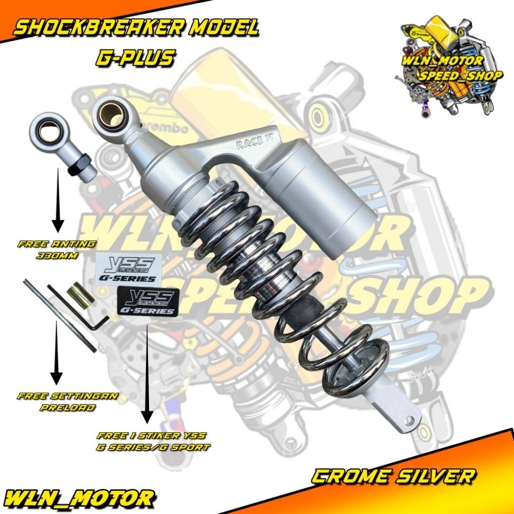 Shock tabung CRG FASTBIKER 98 RACE IT 05 CRG fazzio beat scoopy mio mio j xeon scoopy fino vario 125