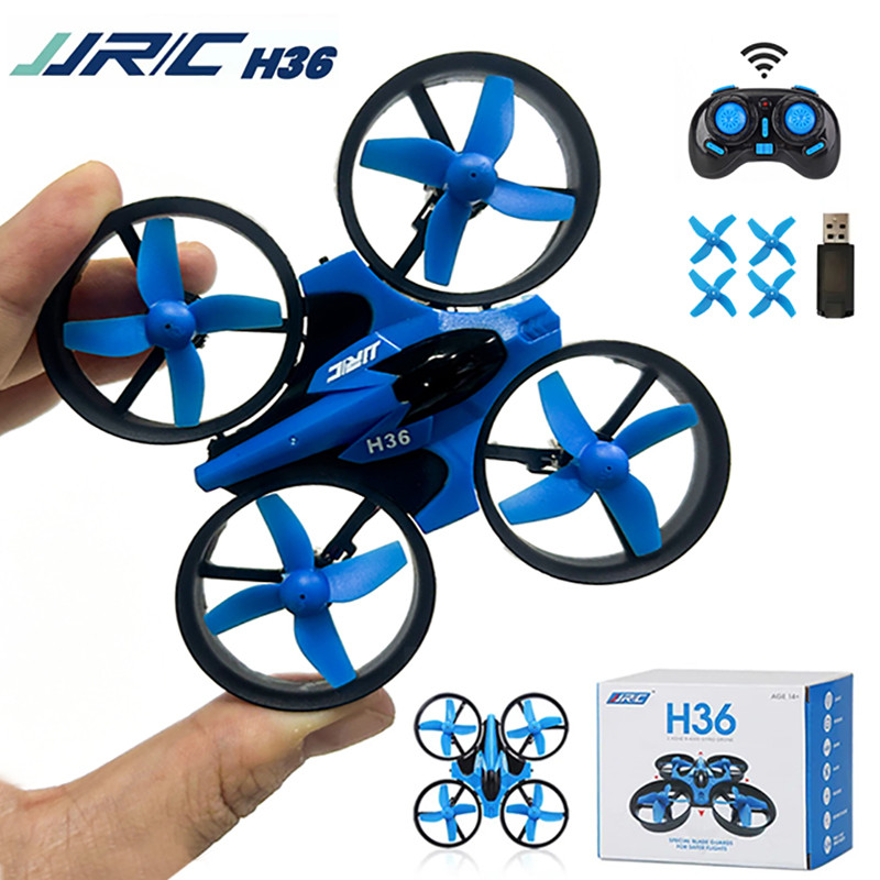 jjrc H36 Mini Drone 3D Flip Headless Mode Drones Air Pressure Height Maintain RC Quadcopter FPV Comp