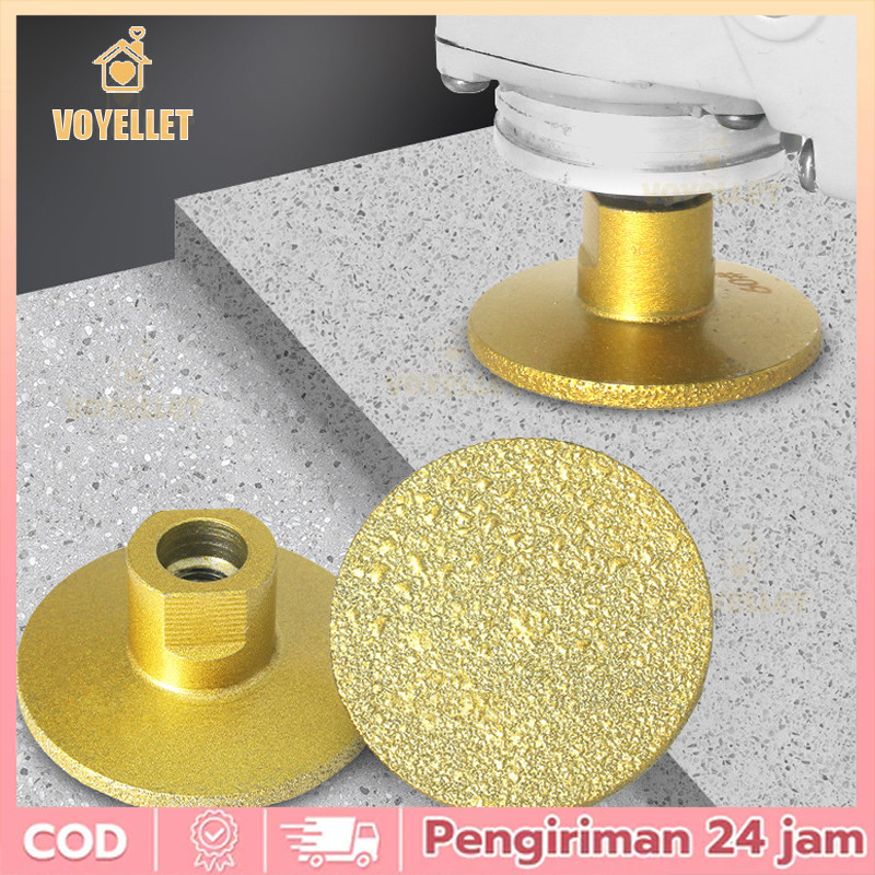 Voyellet Kepala Gerinda Datar yang Dilas, Kepala Gerinda Sudut Keramik, Kepala Gerinda, Batu Pemangk