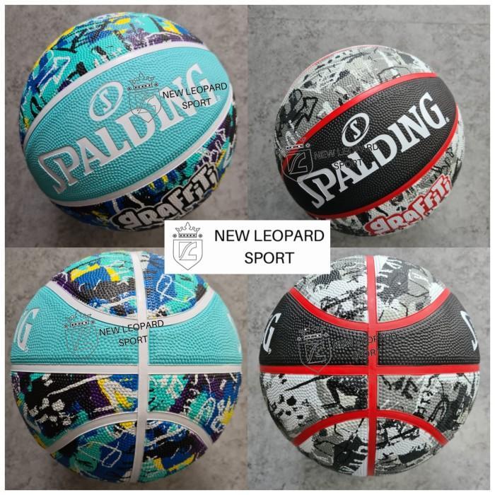 Bola Basket SPALDING GRAFFITI size 7 Original/ Basketball Leopard Sport New
