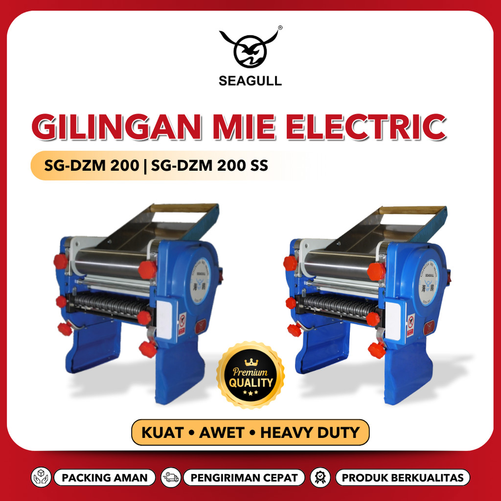SEAGULL GILINGAN MIE ELECTRIK / NOODLE MAKER ELECTRIC DZM-200