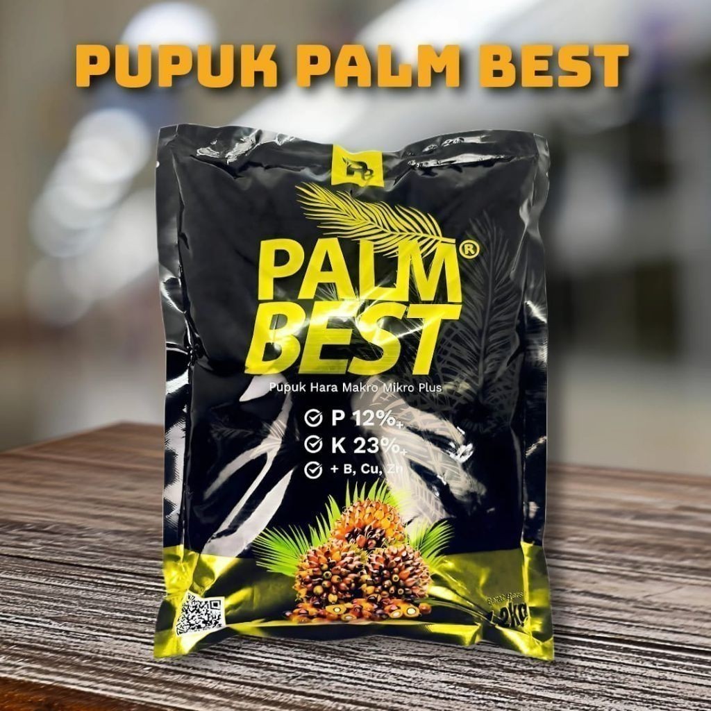 Palm best pupuk sawit makro mikro campuran plus pembenah tanah original 100%