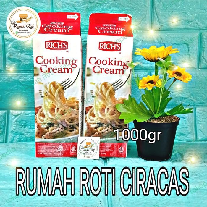 RICHS COOKING CREAM 1000GR WHIPPING KRIM RICH'S 1 LITER MASAK RICH