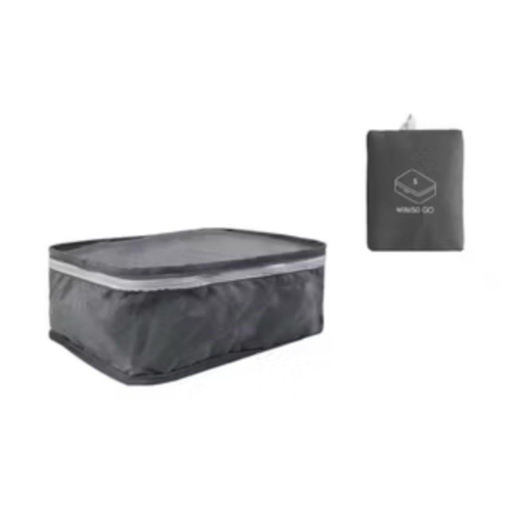 SDN COD DENPASAR Miniso Foldable Travel Bag Tas Lipat Serbaguna Dapat Dilipat Tas Baju Kotor Tas Org