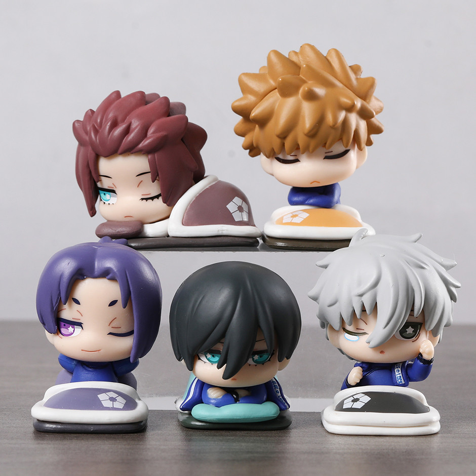 Blue Lock Onemutan vol.2 Nagi Seishiro Rin Sae Itoshi Mikage Reo PVC Figures Toys Car Room Decoratio