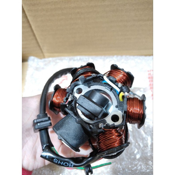 Spul Spull Spoll Sepul Assy Stator Set Pulser Aspira Honda Astrea Grand GN5 Original ORI Asli