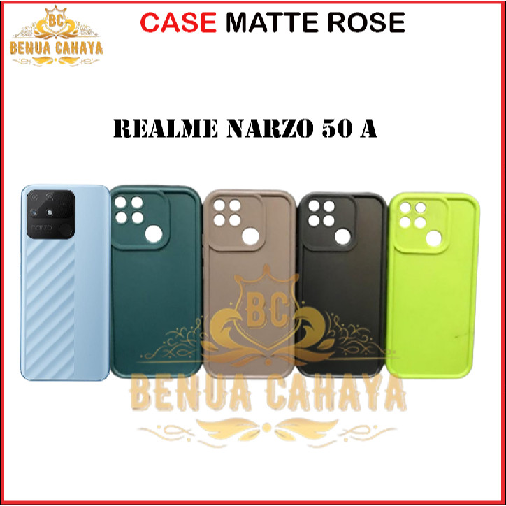 CASE REALME NARZO 30A / NARZO 50A / NARZO 50I-CASE MATTE ROSE FULL COLOR-REALME NARZO 30A