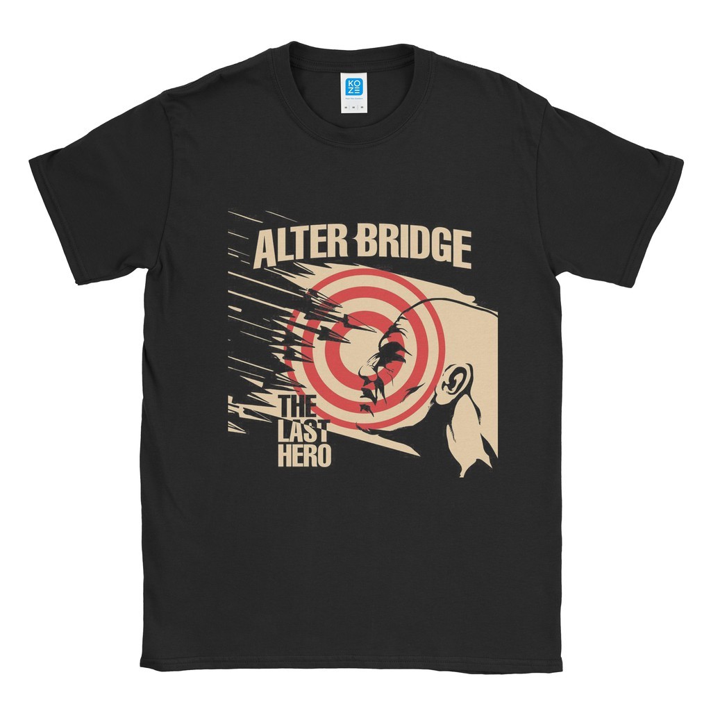 (COD) Baju Kaos Band Alter Bridge The Last Hero Black