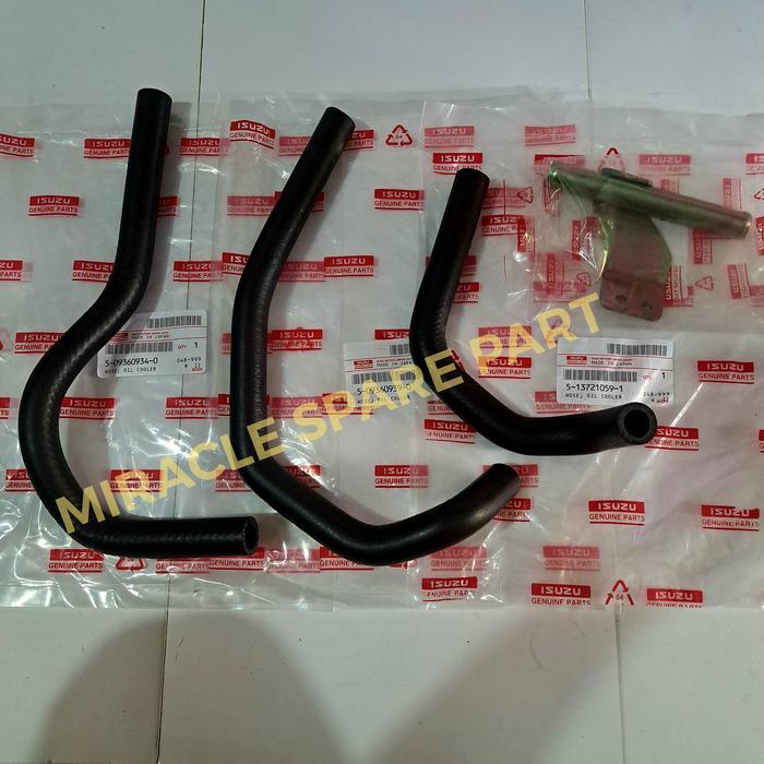 Selang Hose Oli Cooler + Pipa Oli Cooler (SET) Isuzu Panther 2.3 C223