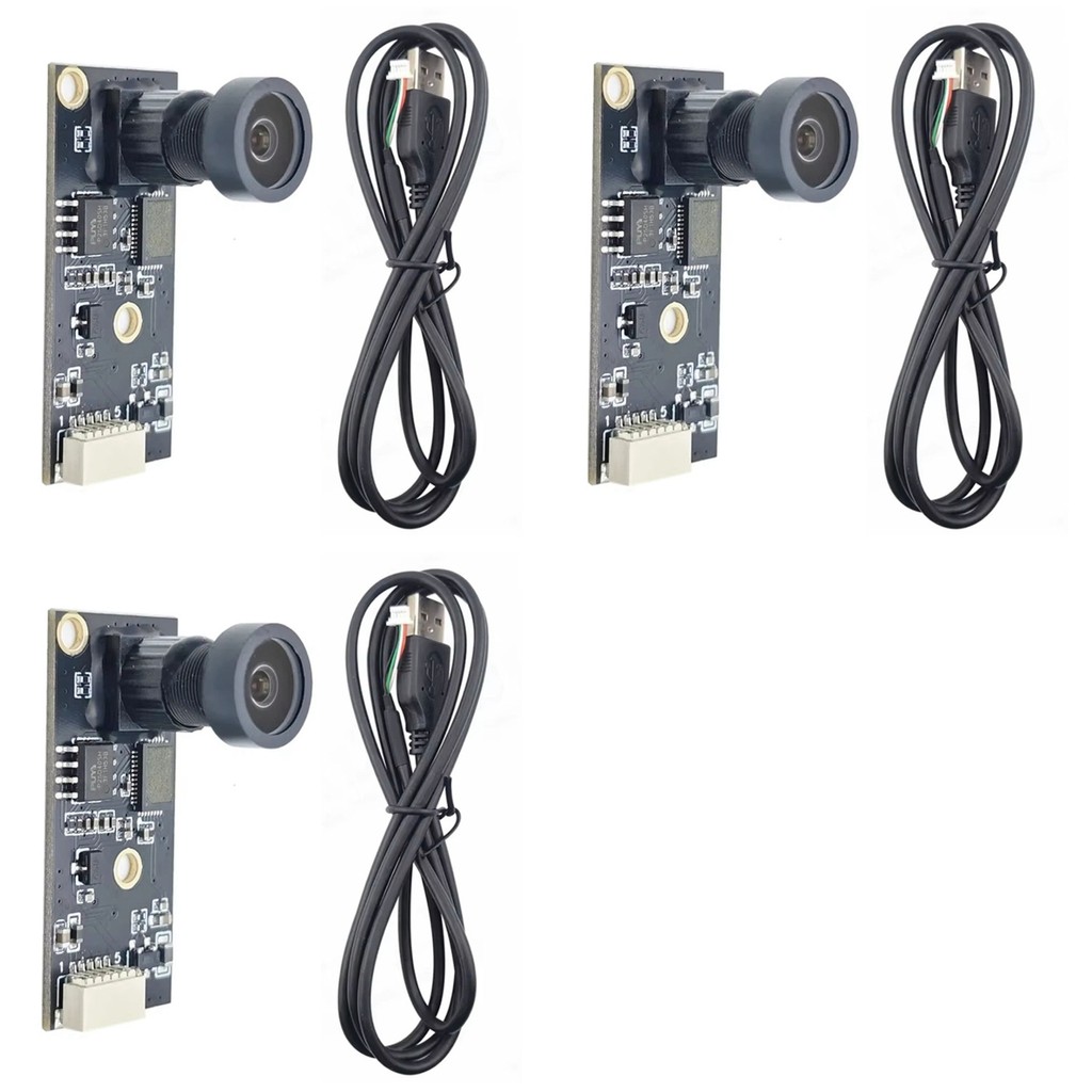 A99E-3Pcs 1920X1080 Modul Kamera USB Untuk Printer 3D Papan Kamera 2 Mega-Piksel Lensa Sudut Lebar F