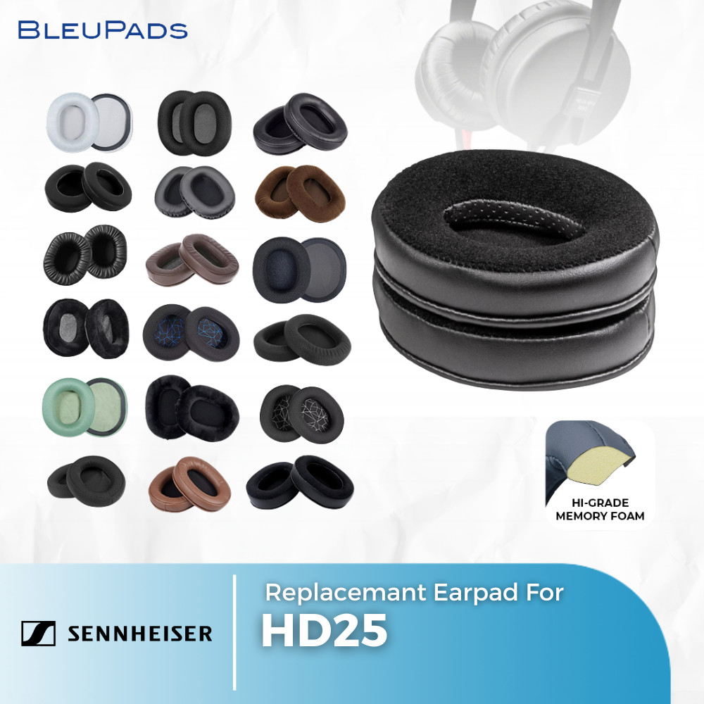 Earcup Earcushion Earpad  Sennheiser HD25 HD 25 HD-25 Busa Bantalan Foam Pad