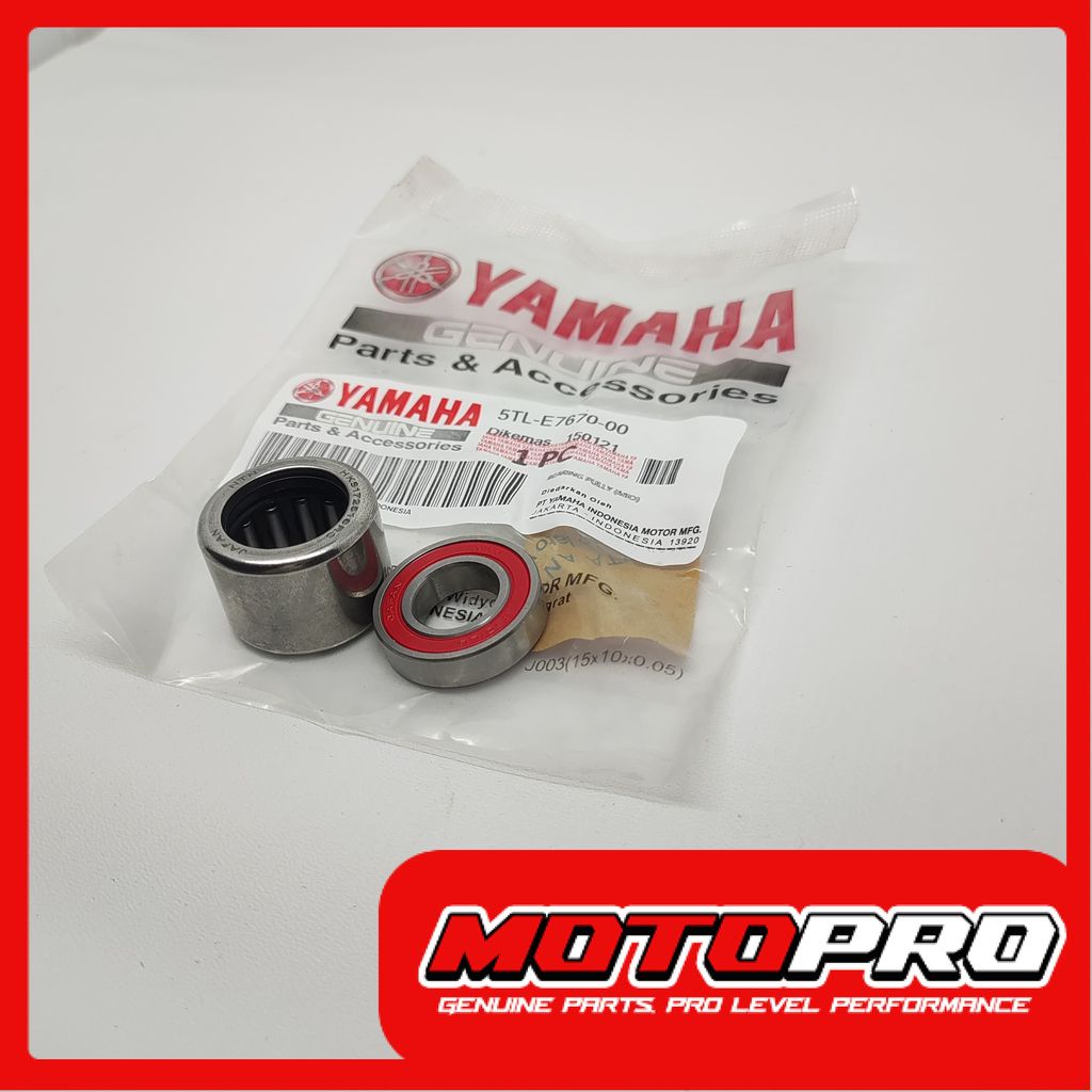 [Motopro Indonesia] Lahar Pulley Bambu Pully Set Bearing Laher CVT 5TL Untuk Motor Mio Sporty Soul S