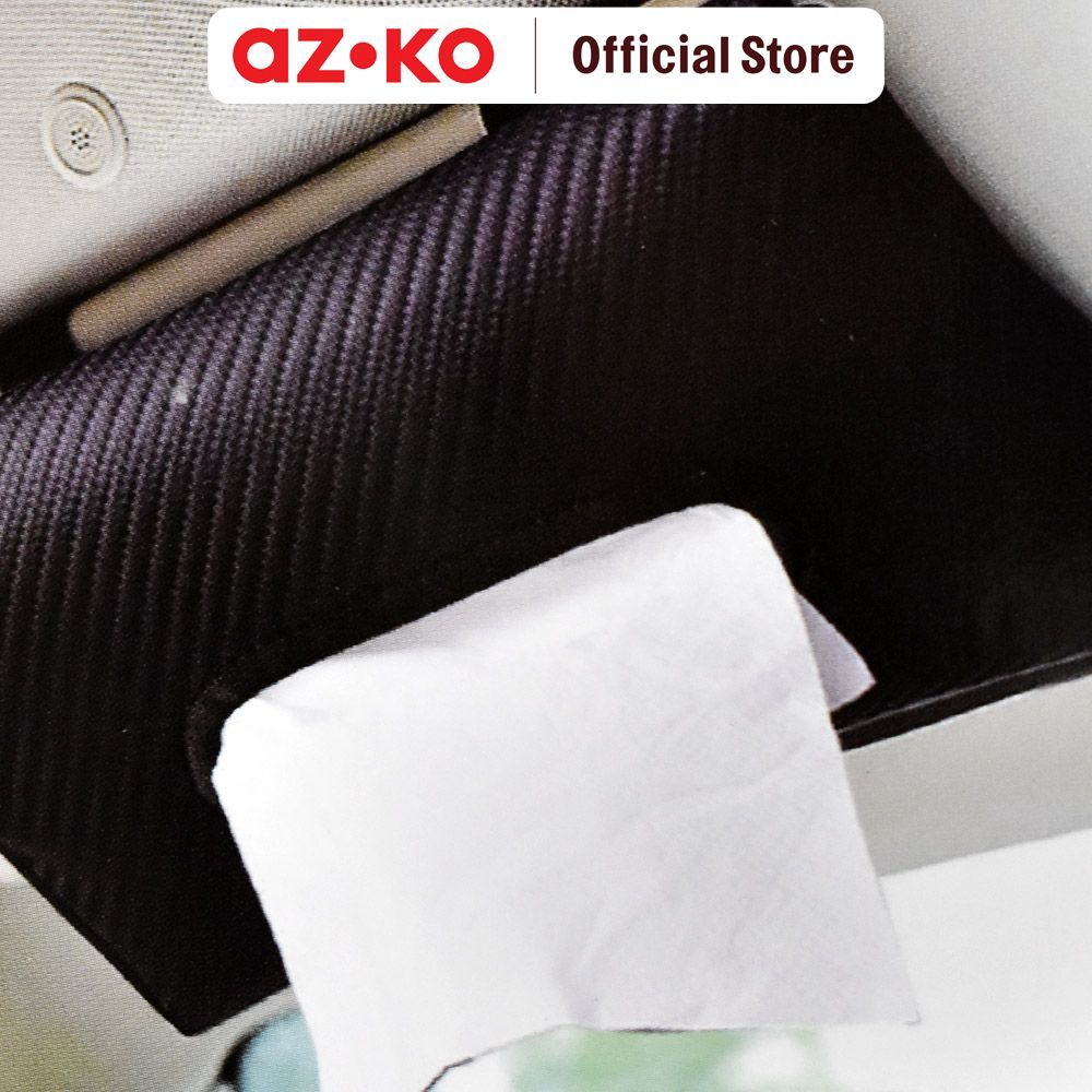 AZKO Otto Klasse Tempat Tisu Mobil - Hitam Tissue Holder Tempat Tisu Mobil Perlengkapan Oto Aksesori