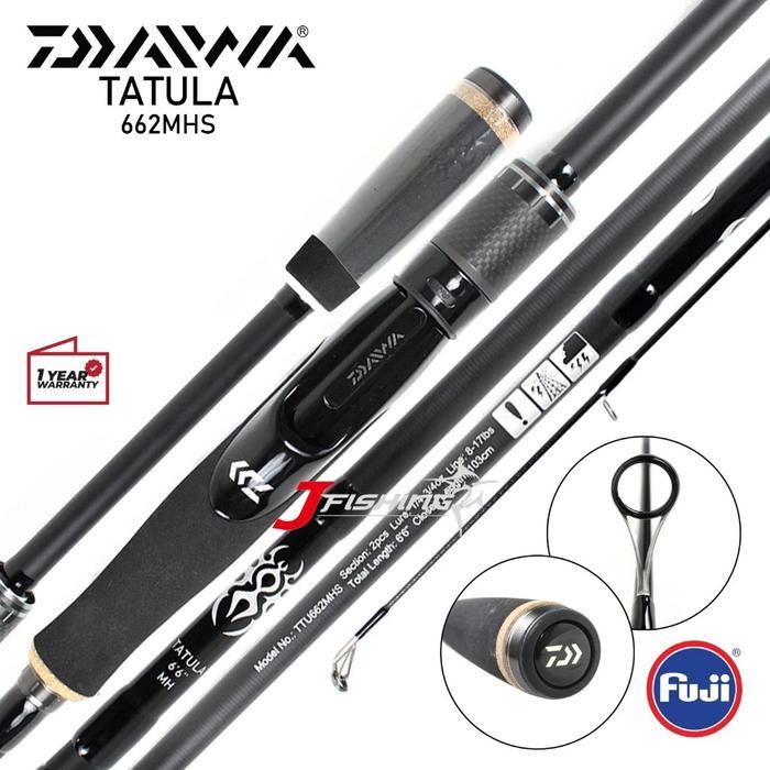 Joran DAIWA Tatula 19 | Bait Casting | Spinning | Kolam Sungai Danau Pantai Laut | Resmi - 662MS