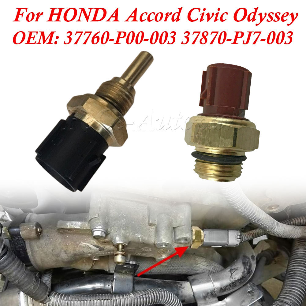 37760-P00-003 37760P00003 37760-P00-004 201-1650 Saklar Sensor Suhu Air Untuk Acura Honda Civic CR-V