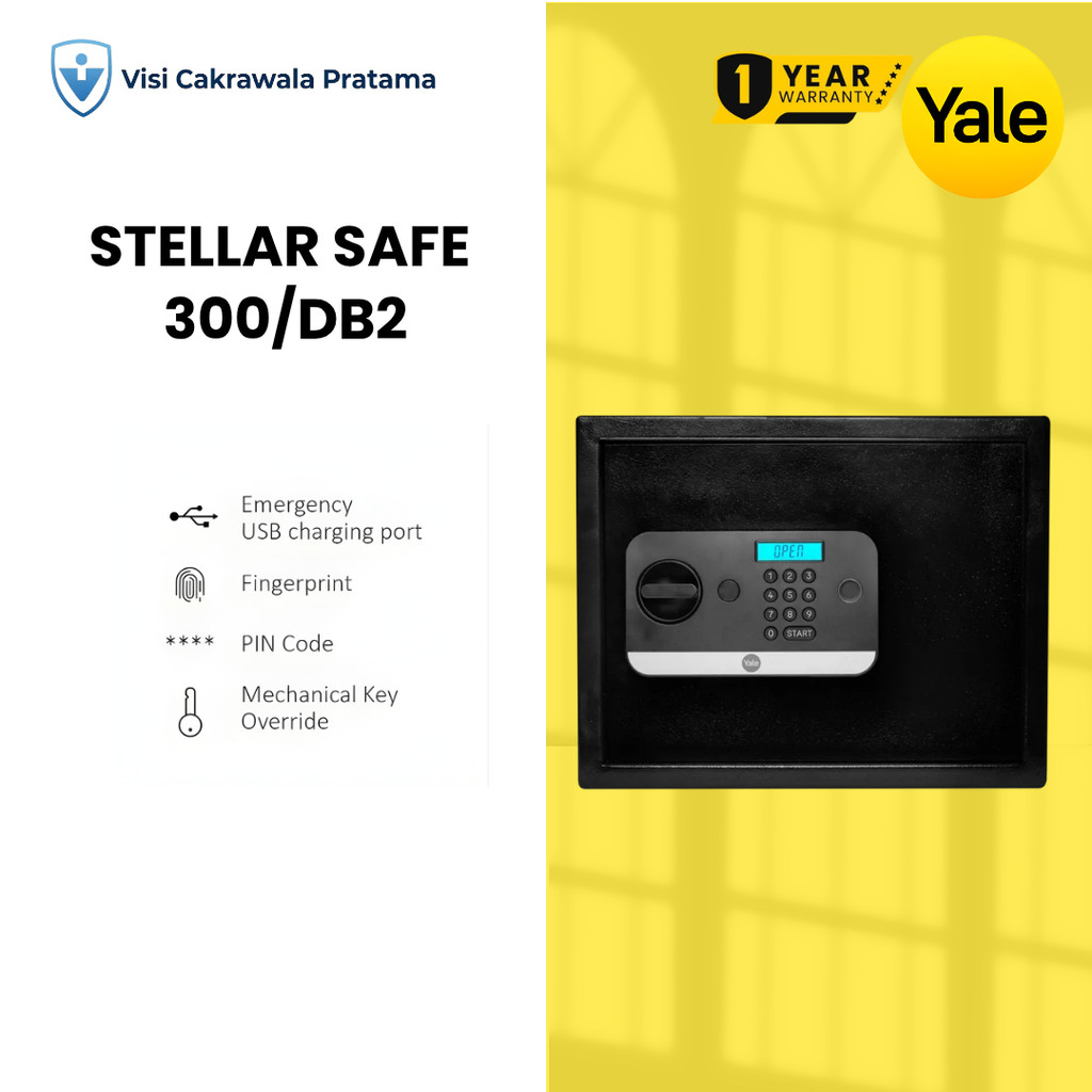 Yale Stellar Safe 300/DB2 (Brankas)