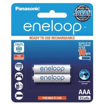 Eneloop Panasonic Baterai 800Am AAA Eneloop Batterai