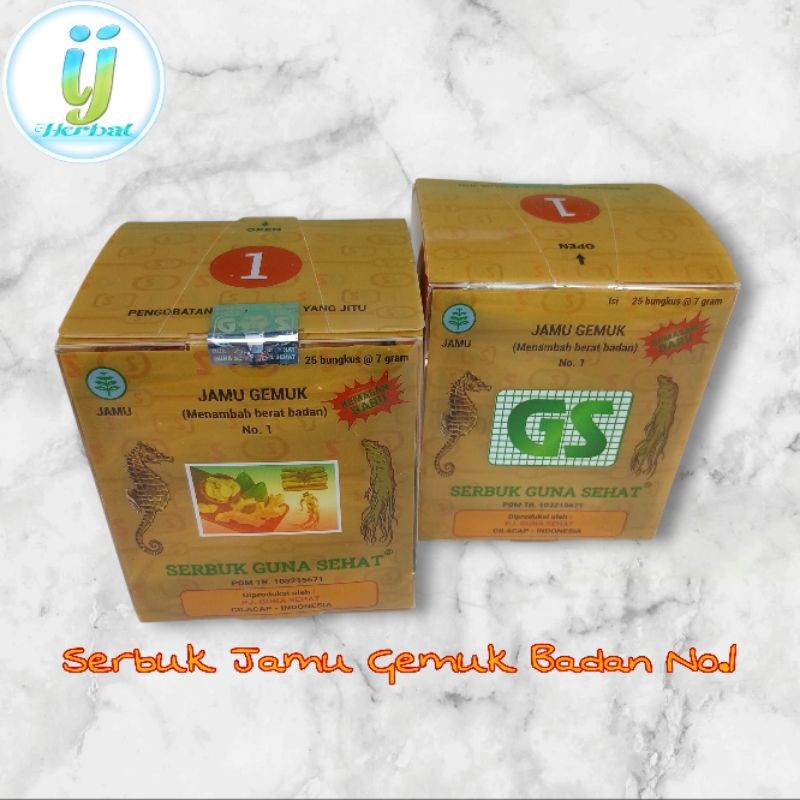 JAMU GS NO.1 SERBUK GEMUK SEHAT