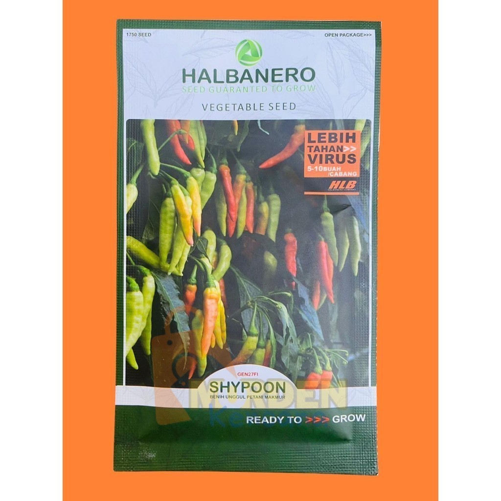Benih Cabe Cabai Rawit SHYPOON isi 10gr dari Halbanero
