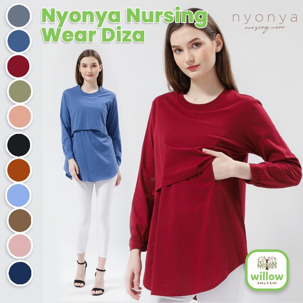 (CasaVista) Baju Menyusui Wanita - Nyonya Nursing Wear Diza