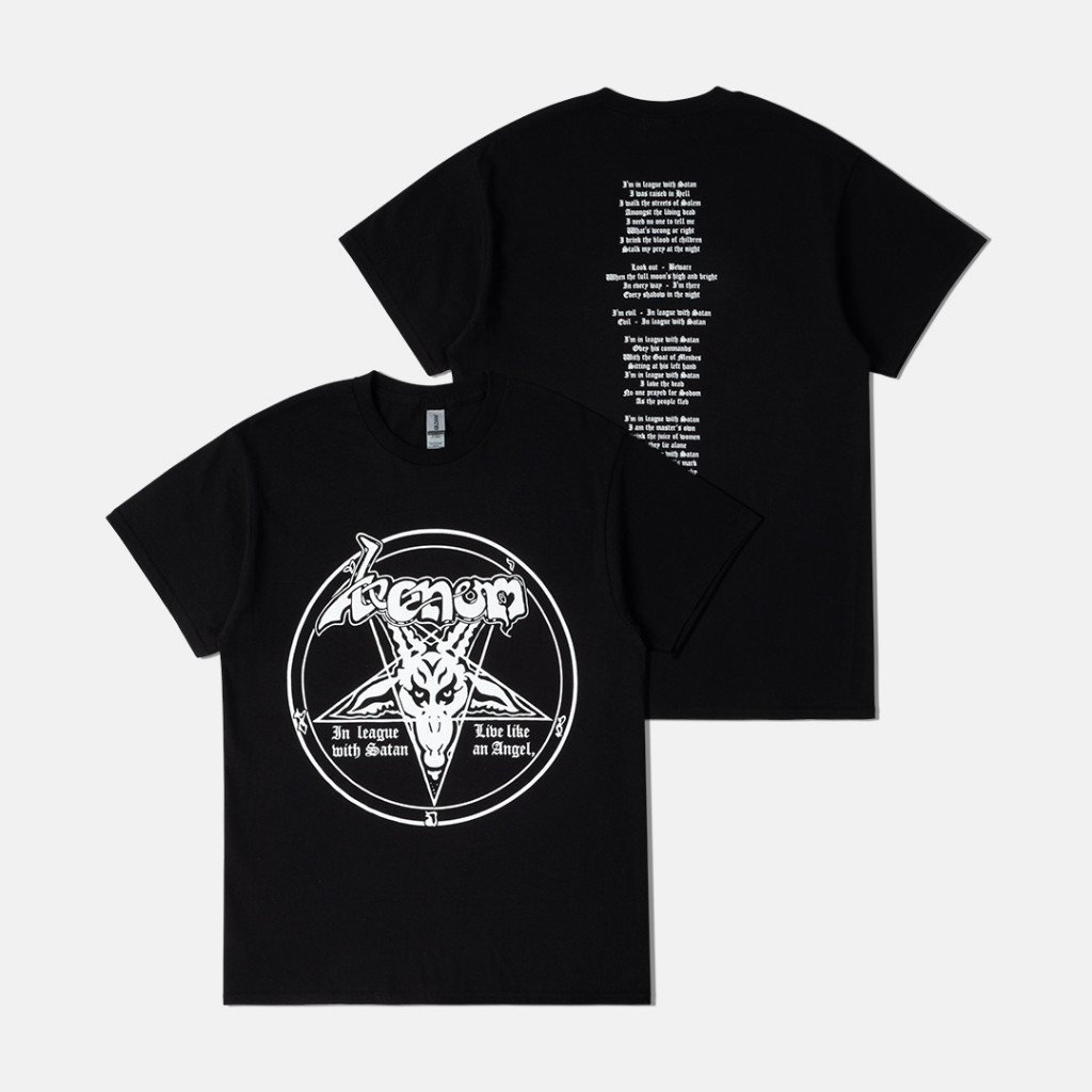 [HOT] Venom - In League With Satan Tshirt