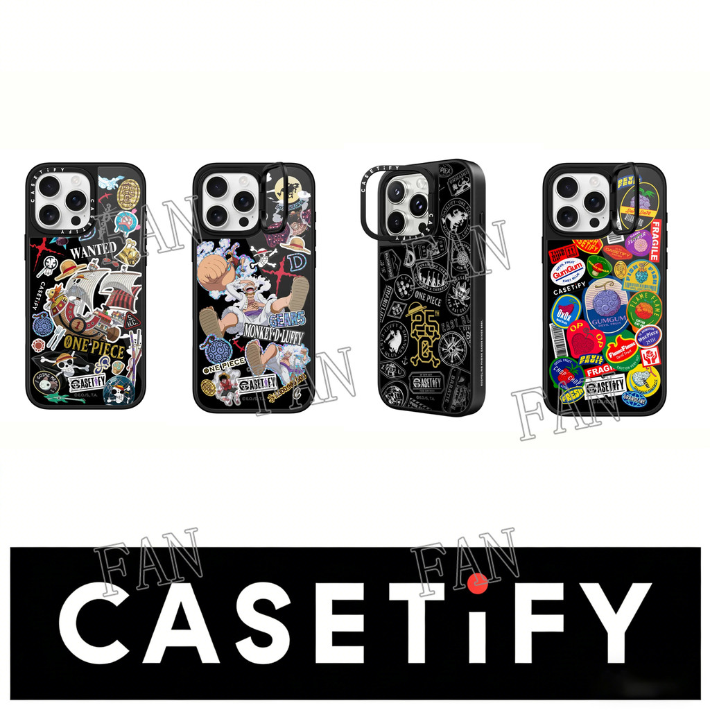 Classic anime pirate casetify Lens ring bracket Anti-drop Phone Case iPhone 17 17air 17pro 17promax 
