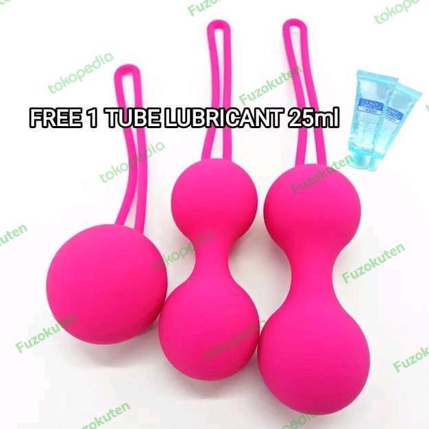 Alat Senam Kegel Bola Kegel Yoga Kegel Ball isi 3 Bola