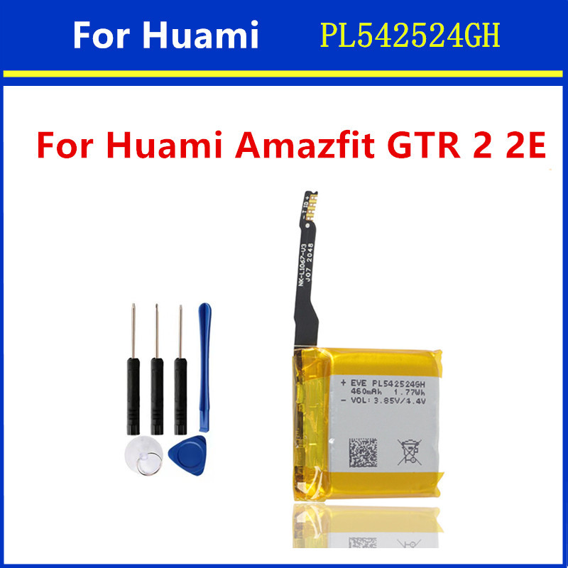 Original Battery PL542524GH PL552624 For Amazfit GTR 2 2E a1952 Smart Watch Battery PL542524 542524 