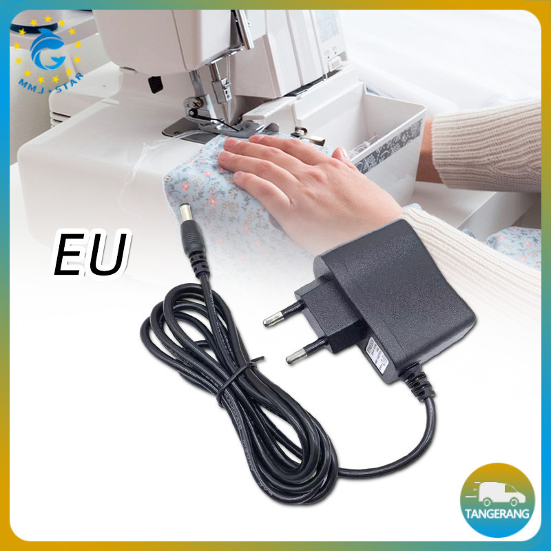 Power Adapter Mesin Jahit Listrik Mini / Colokan Charger Pengganti Yang Hilang Atau Rusak