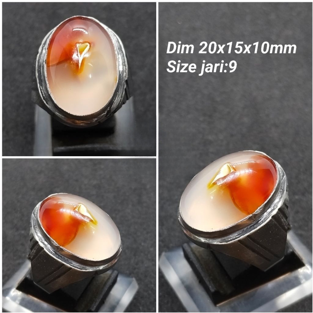 CINCIN BATU COMBONG KINASIH MOTIF KANTONG SEMAR