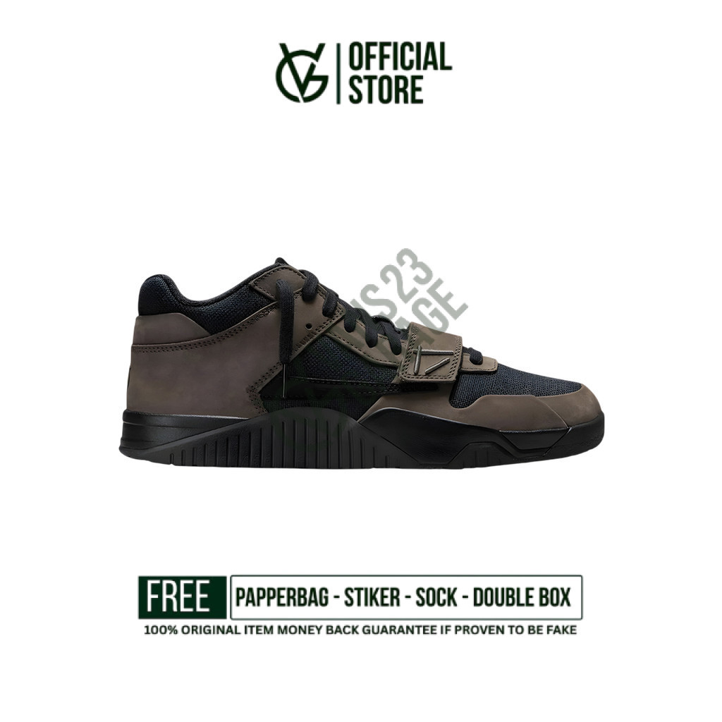 Sepatu Sneakers Nike Travis Scott Air Jordan Jumpman Jack TR Dark Mocha Original BNIB Unisex