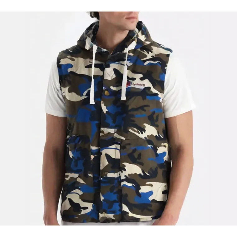 (pangeran01) Rompi Motor Loreng Pria Outdoor - Vest Pria - Rompi Gunung - Rompi Tebal