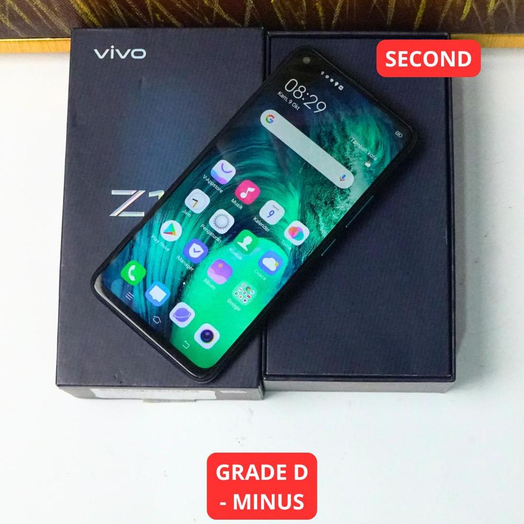 VIVO Z1 PRO 4/64 GB GRADE D - MINUS HP SECOND ORIGINAL SINAR MUTIARA CELL