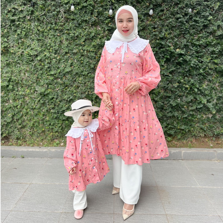 Zunay Tunik Couple Mom And Kids