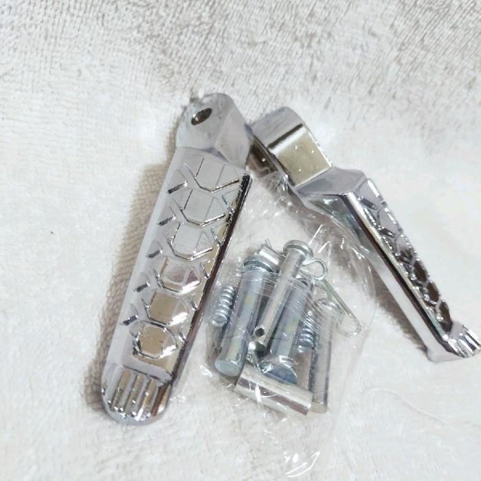 footstep belakang chrome beat vario pcx adv scoopy cb 100 cbr cb 150R ter megapro Motorcycle Baut - 
