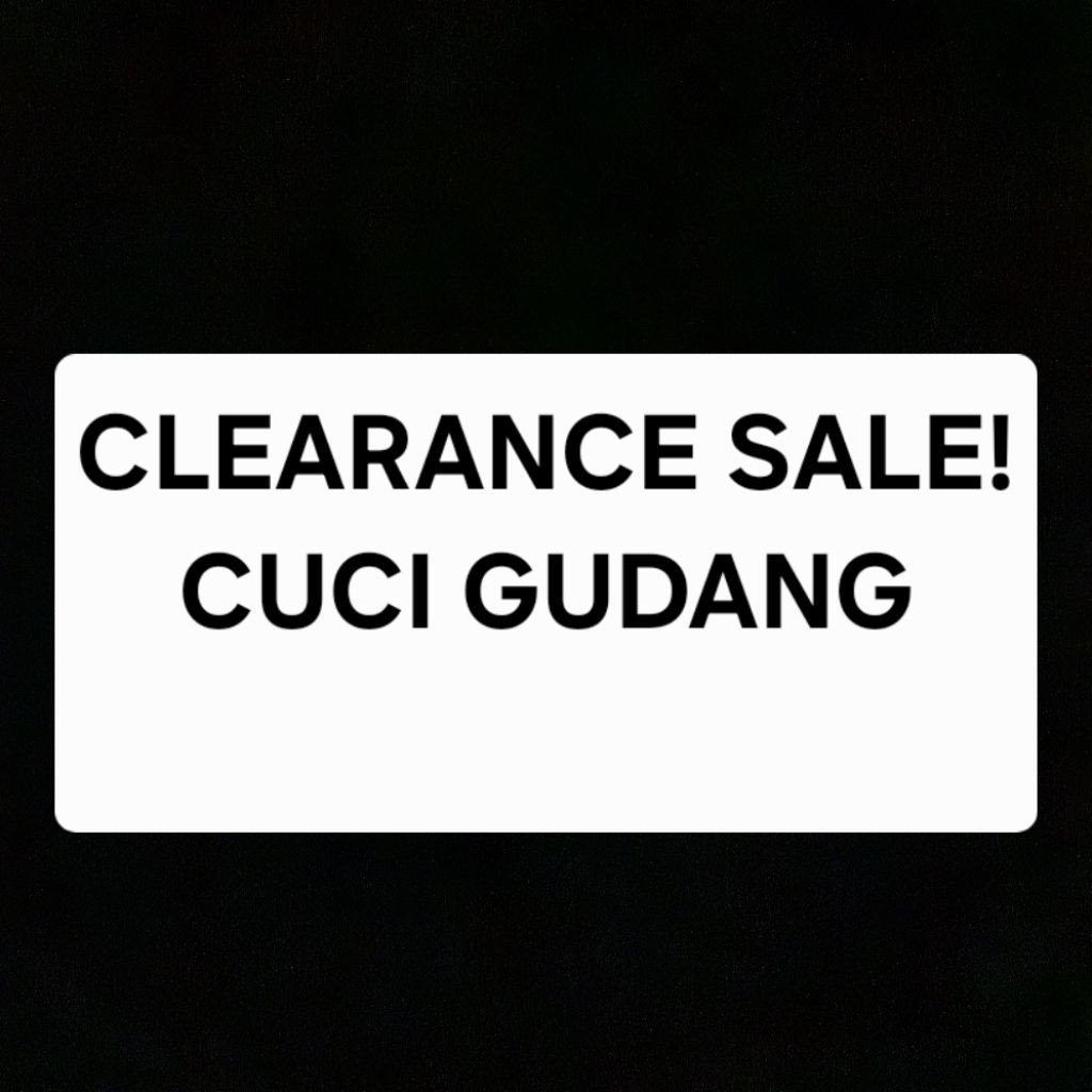 CUCI GUDANG CLEARANCE SALE SERUM TONER