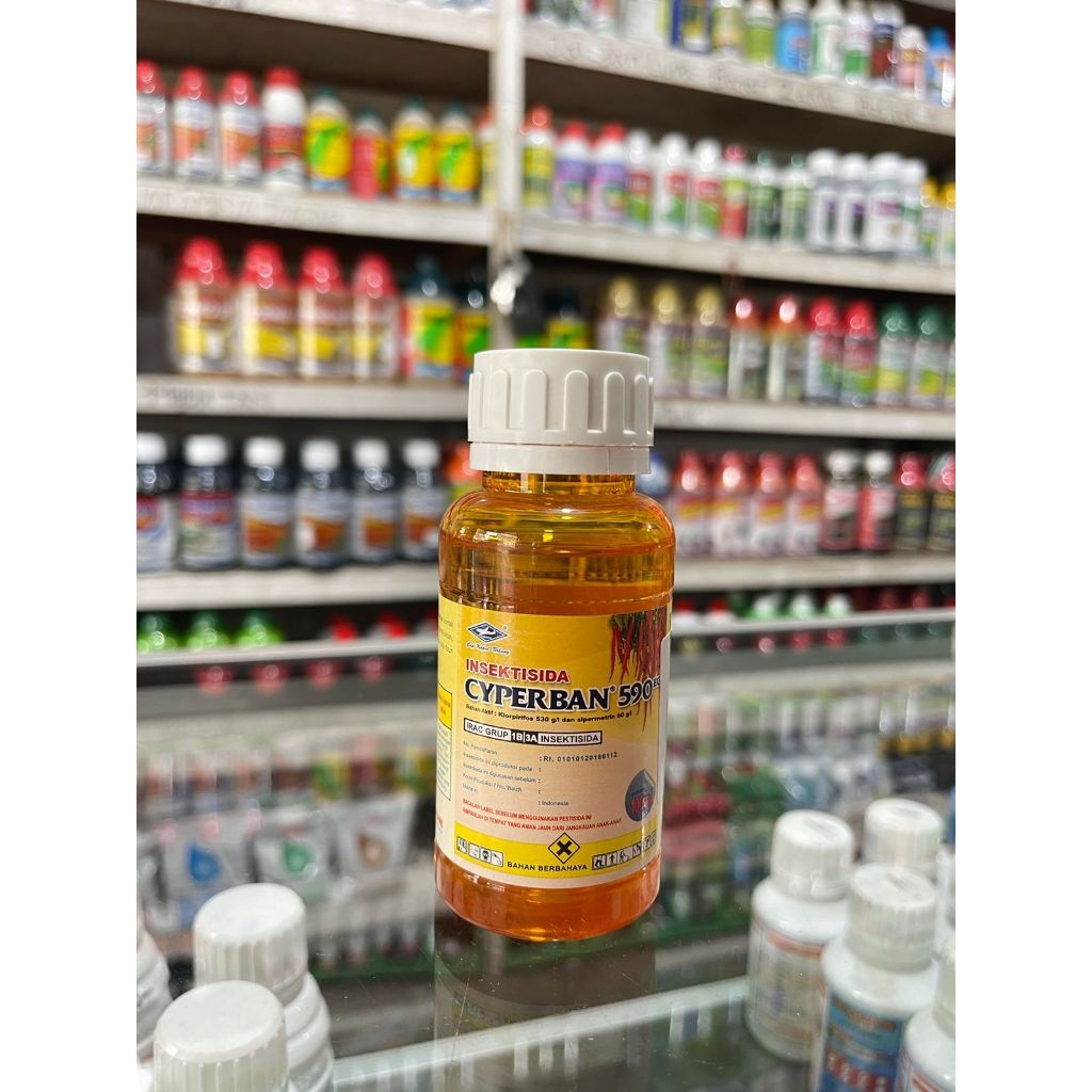 Cyperban 590 EC 250 Ml Insektisida Efektif Hama