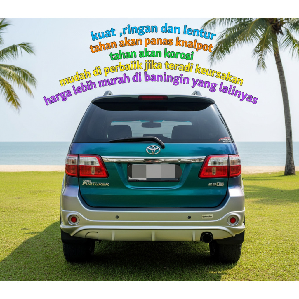 BODYKIT FORTUNER  2006 2007 2008 2009 2010 2011 BODYKIT TOYOTA FORTUNER