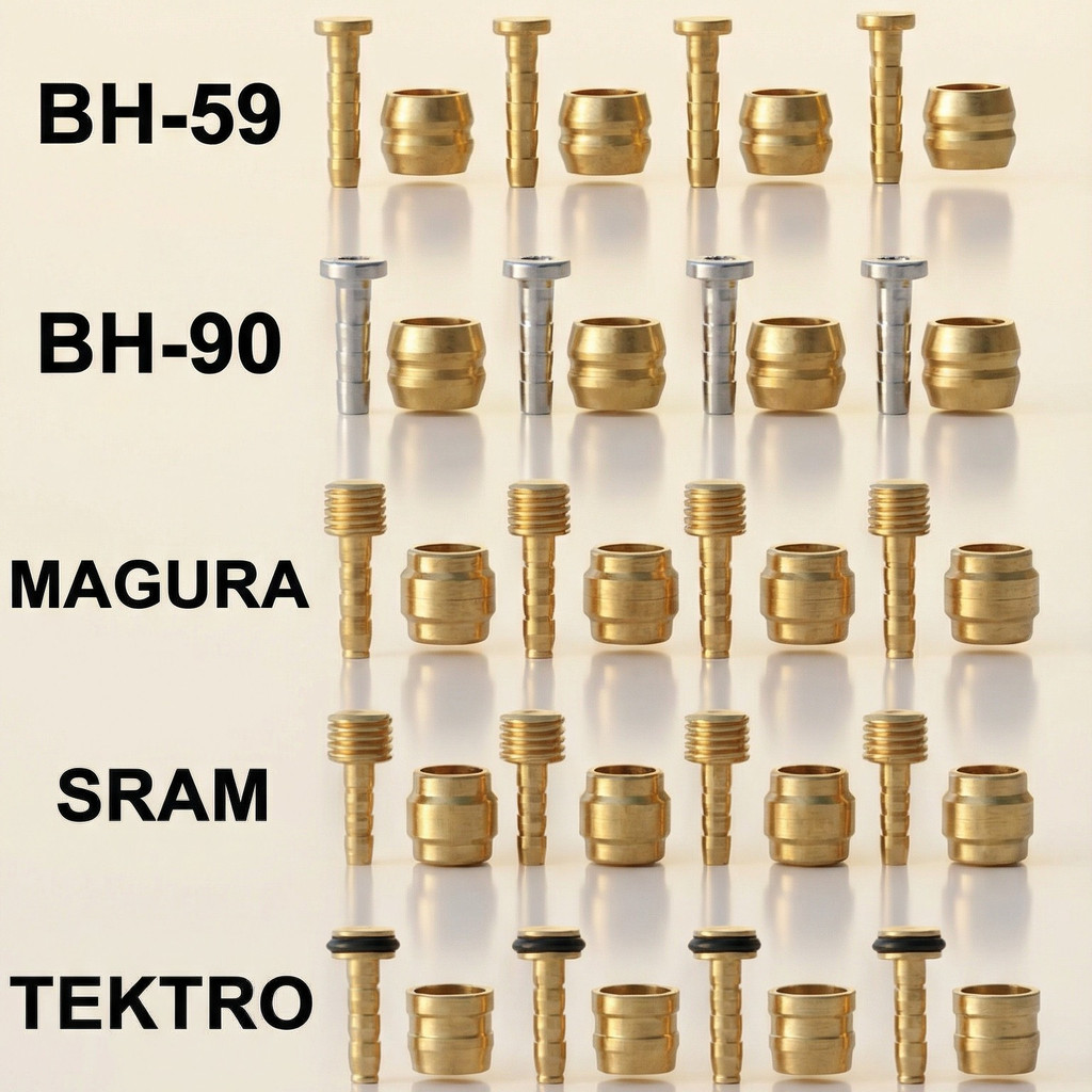 Olive Connector Insert Needle Konektor Rem Hidrolik Sepeda Shimano Tektro Bh59 Bh90 Jarum Mtb Road