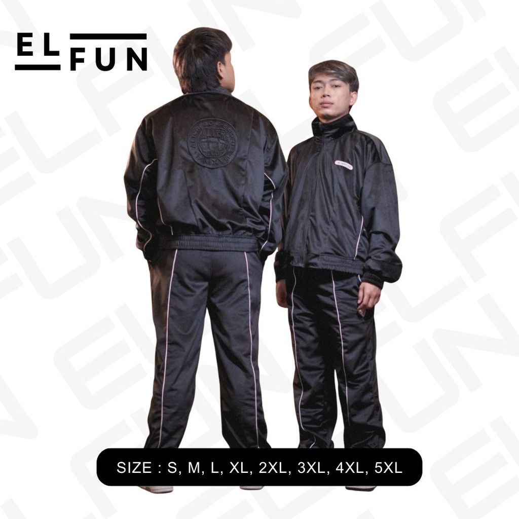 jaket Alter Ego Esports 2026 Tracksuit M7 Hitam oversize varsity onic rrq hoshi alter ego evos btr d