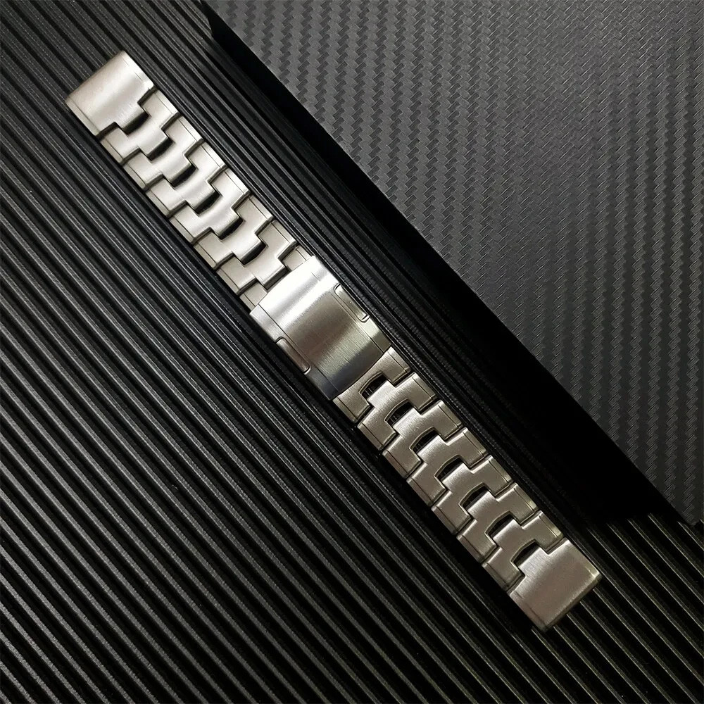 26mm 22mm Titanium Strap For Garmin Fenix 8 E 47mm5/5X/5XPlus/3 Quickfit Metal Release Wat Band For 