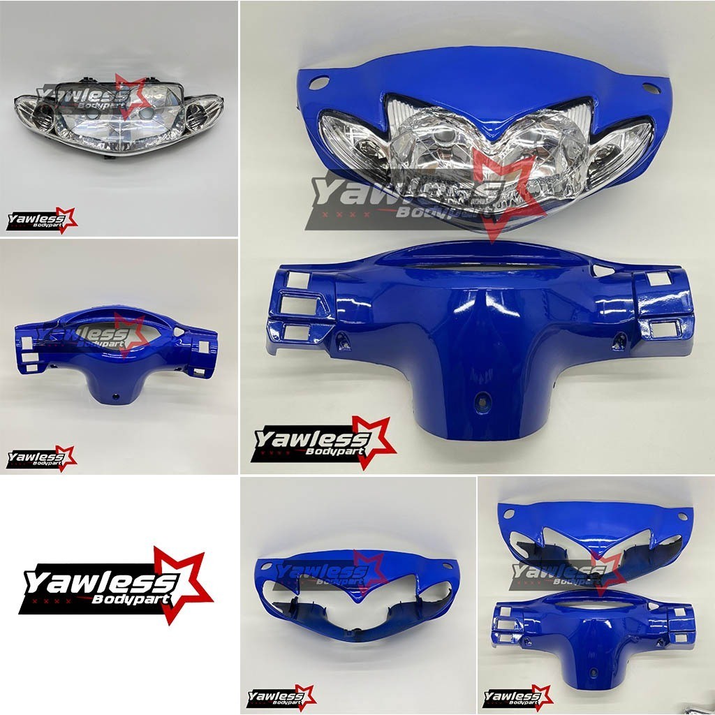Batok Shogun 125 Biru + reflektor Shogun 125 R / batok shogun 125 r LBM